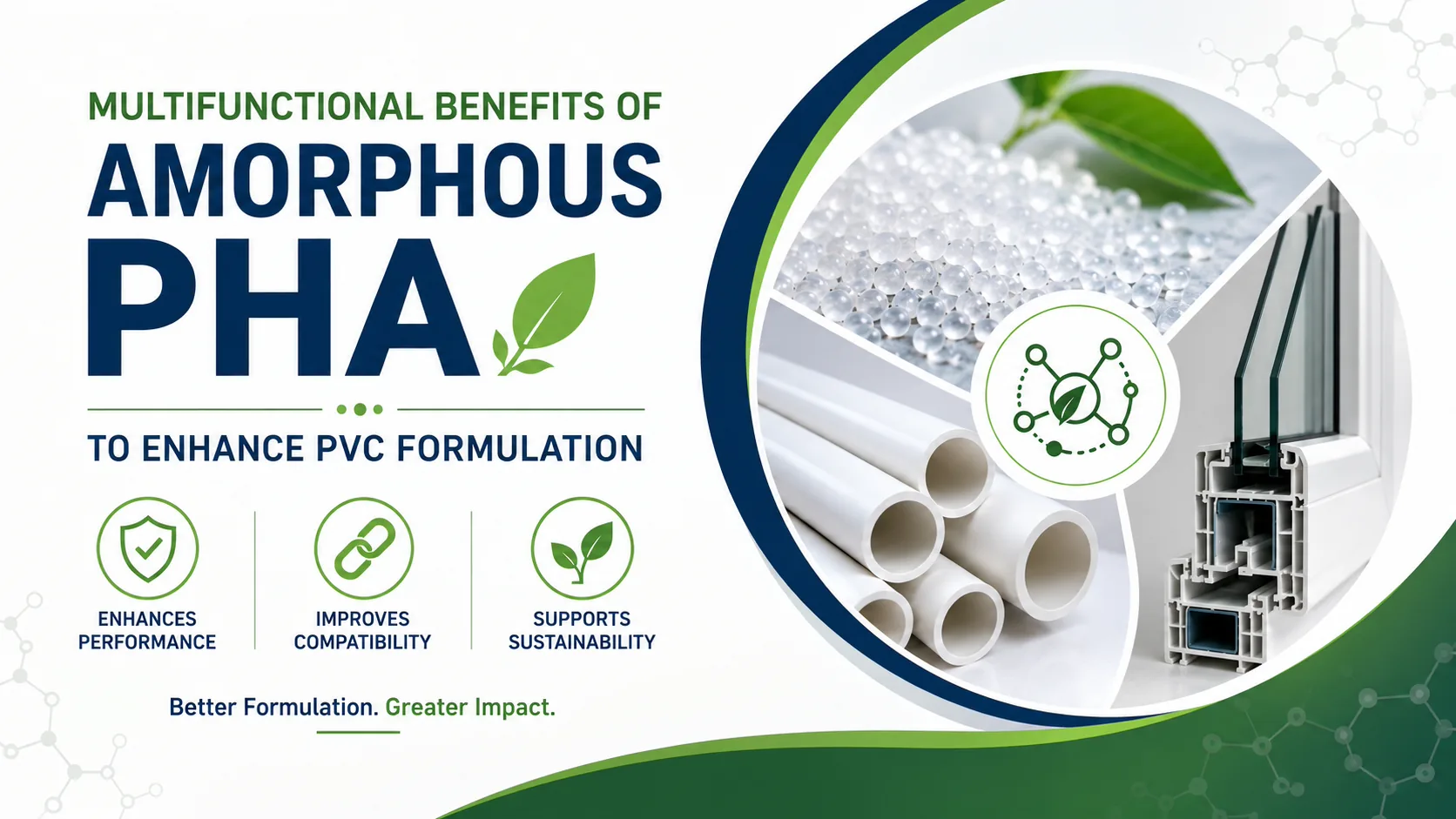 Multifunctional Benefits of Amorphous PHA to Enhance PVC Formulation @ AMI PVC Formulation North America