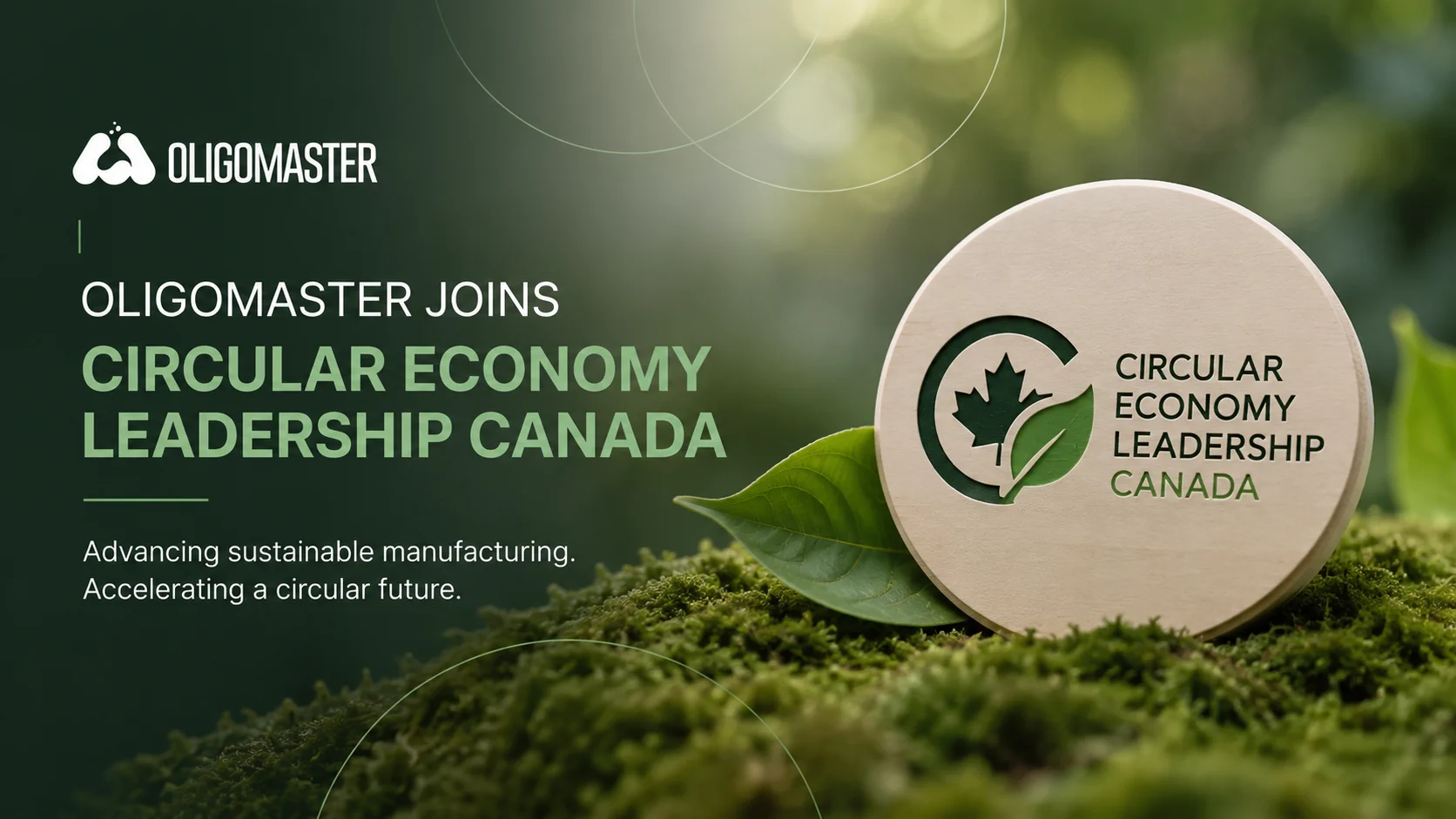 Oligomaster Joins Circular Economy Leadership Canada