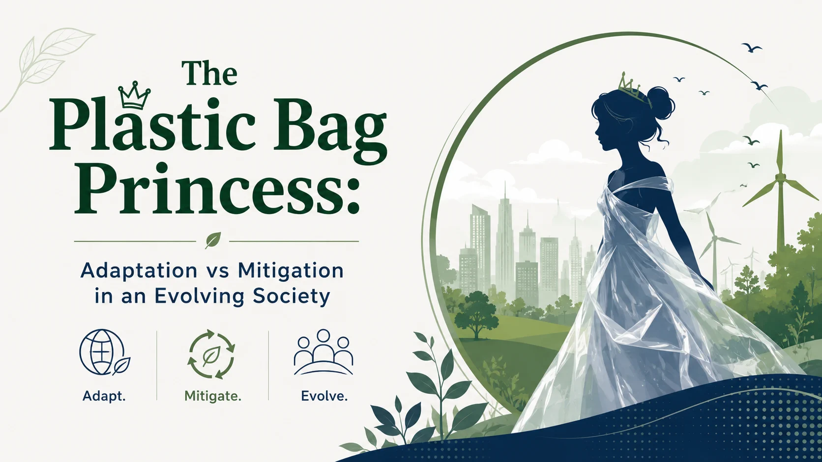 The Plastic Bag Princess: Adaptation vs Mitigation in an Evolving Society