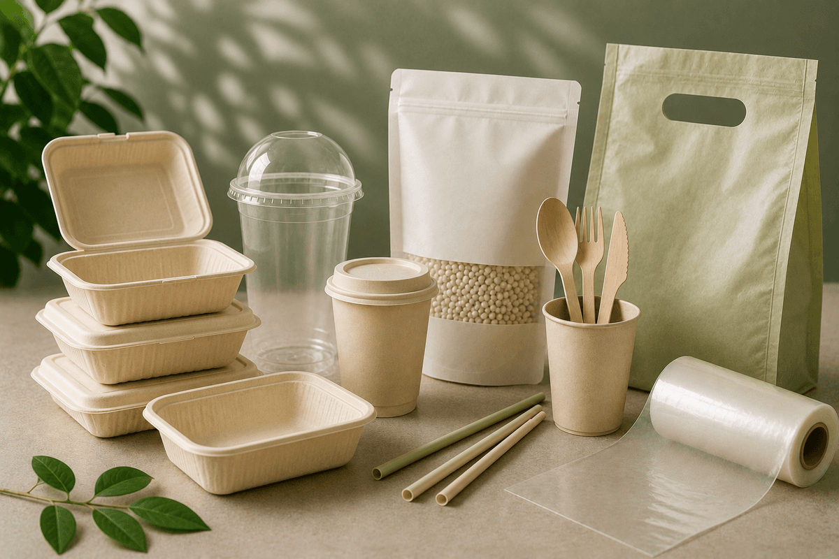 Biodegradable plastic resin product range