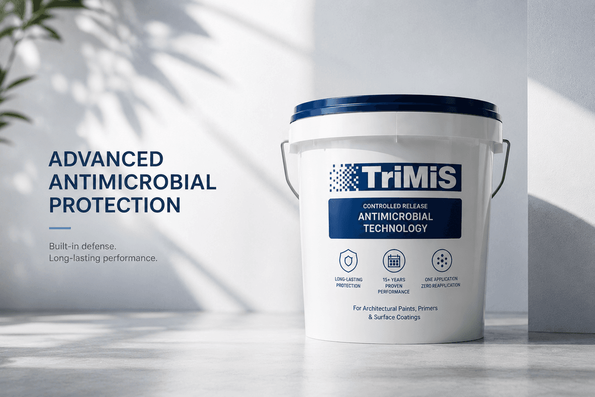 TriMiS controlled release antimicrobial coating technology