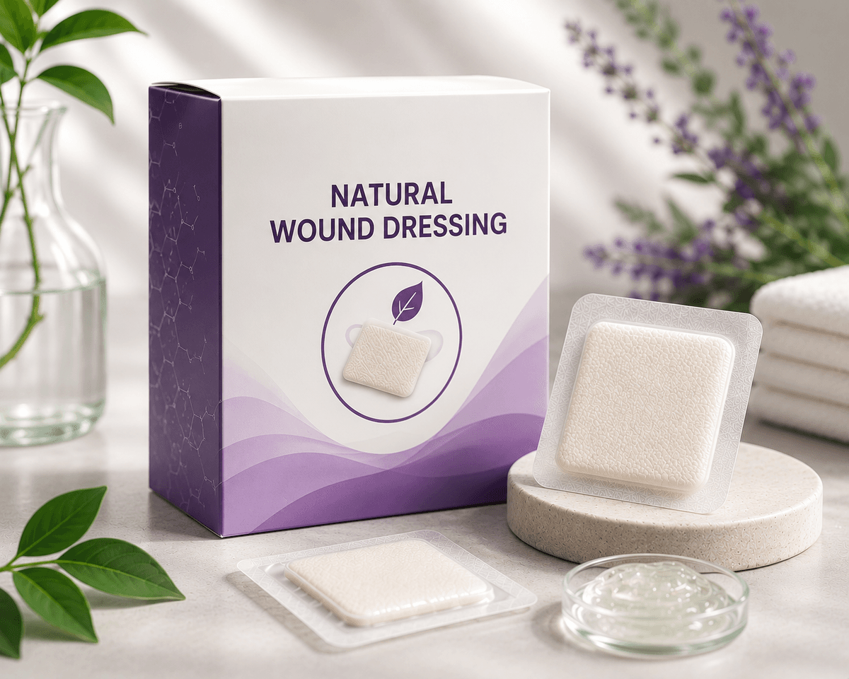 Natural Wound Dressing for chronic wound management